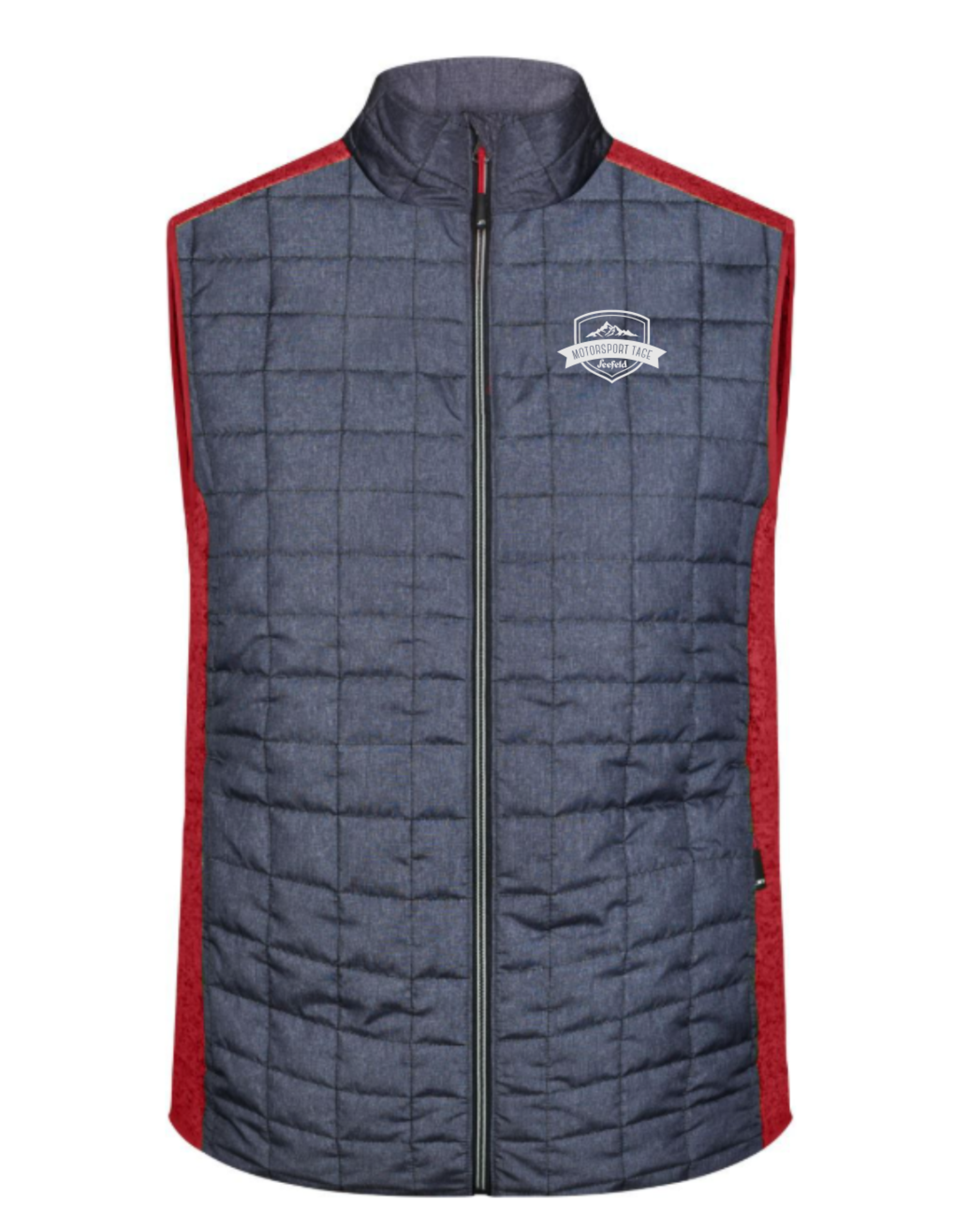 Herren Hybrid Strickfleece Gilet